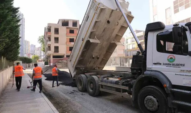 İlkadım'ın yollarına yenilikçi dokunuş