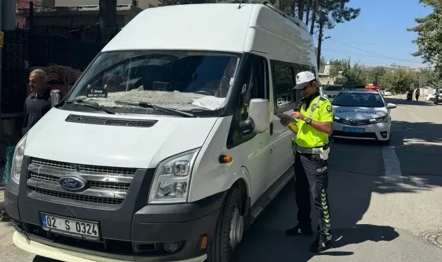 Öğrenci servisleri denetlendi