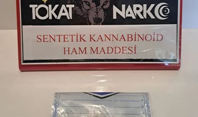 Tokat'ta 630 bin TL değerinde uyuşturucu ele geçirildi