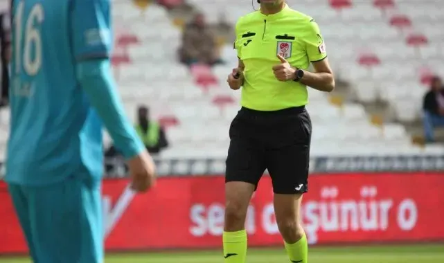 Kayserispor - Eyüpspor maçını Ömer Tolga Güldibi yönetecek