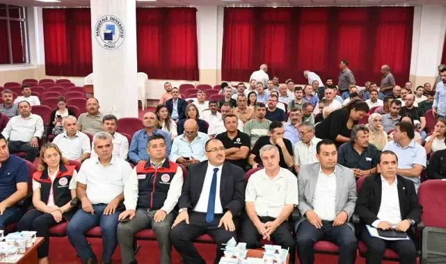 Tarımsal Üretim Planlaması bilgilendirme toplantısı gerçekleştirildi