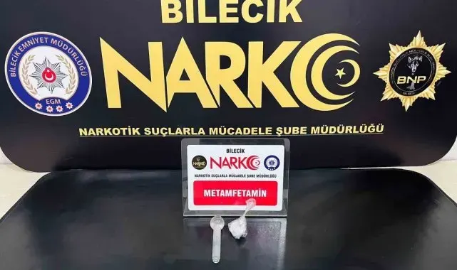Bilecik'te durdurulan şüpheli araçta uyuşturucu madde ele geçirildi