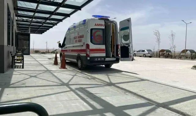 Kulu'da otomobiller çarpıştı: 1 yaralı