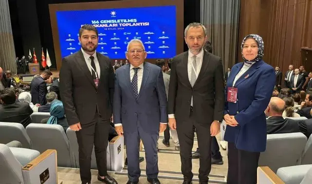 Başkan Büyükkılıç, AK Parti 166'ncı Genişletilmiş İl Başkanları Toplantısı'na katıldı