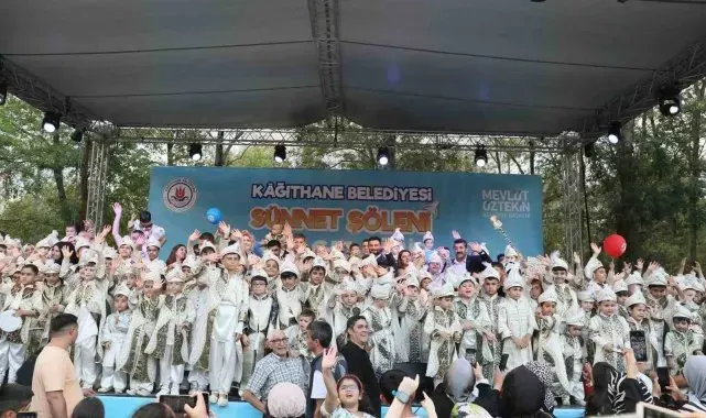 Kağıthane Belediyesi bin 100 çocuğu sünnet ettirdi