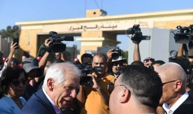 AB Yüksek Temsilcisi Borrell'den Refah sınırına ziyaret