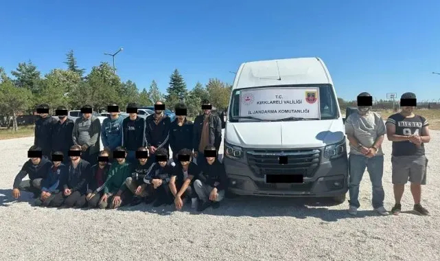Kırklareli'nde 1 ayda 2 bin 4 kaçak göçmen yakalandı