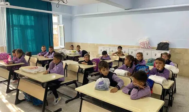 Okul heyecanı en çok onlar yaşadı