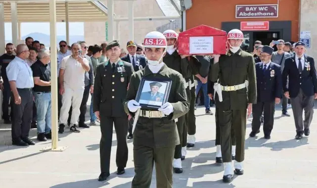 Kıbrıs Gazisi Cemal Çaytarla son yolculuğuna uğurlandı