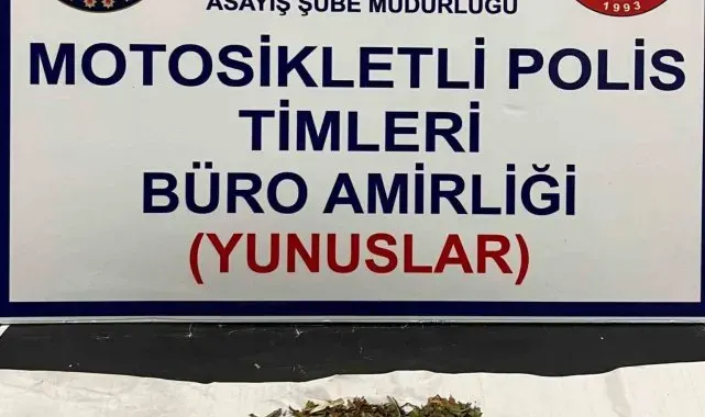 Kütahya'da Yunus Timlerince 5 kişinin üzerinde uyuşturucu ele geçirildi
