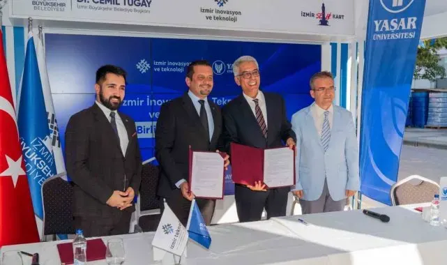 İzmir'in inovasyon ve teknoloji merkezi hedefine protokollü katkı