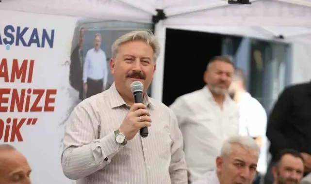 Başkan Palancıoğlu'nun sevilen projesi 'Mobil Başkan' Şirintepe Mahallesi'nde