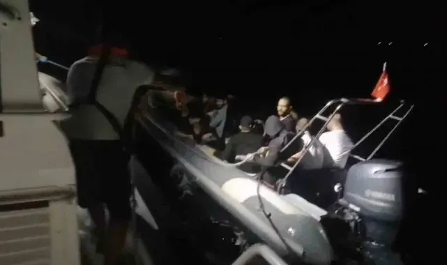 Kuşadası'nda 17 düzensiz göçmen yakalandı
