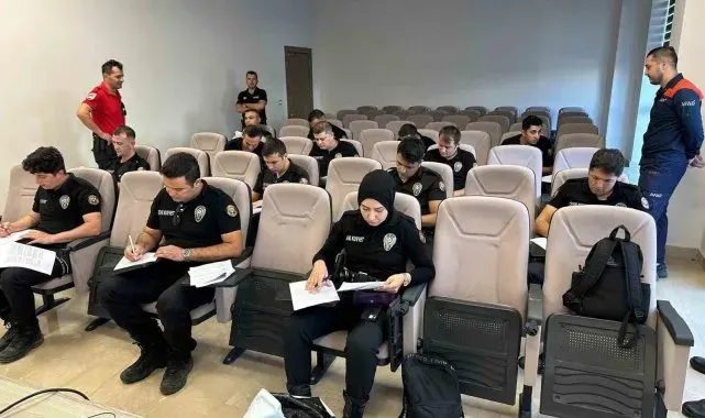 AFAD'tan Çevik Kuvvet ekibine arama kurtarma eğitimi verildi