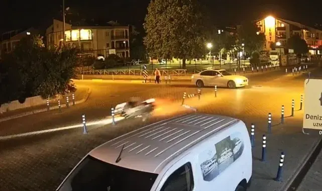 Fethiye'de motosikletle otomobil çarpıştı: 1 yaralı