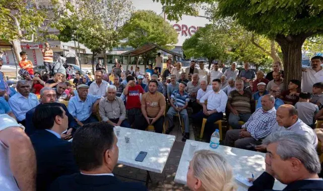 Yılmaz, halk buluşmalarına devam ediyor