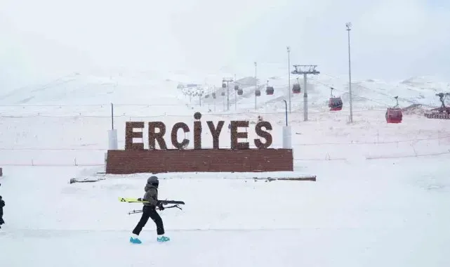 Erciyes'te tesisler bakıma giriyor