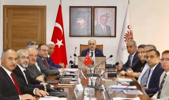 Çorum'daki kamu yatırımları masaya yatırıldı