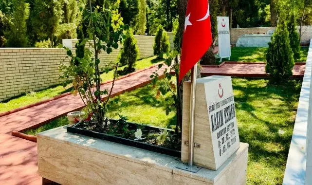 Söğüt İlçe Mezarlığında şehitlik yenilendi