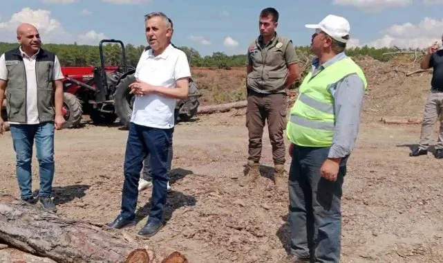 "Müdür Erdal Dingil: "Orman yangınlarına karşı daha duyarlı olmalıyız"
