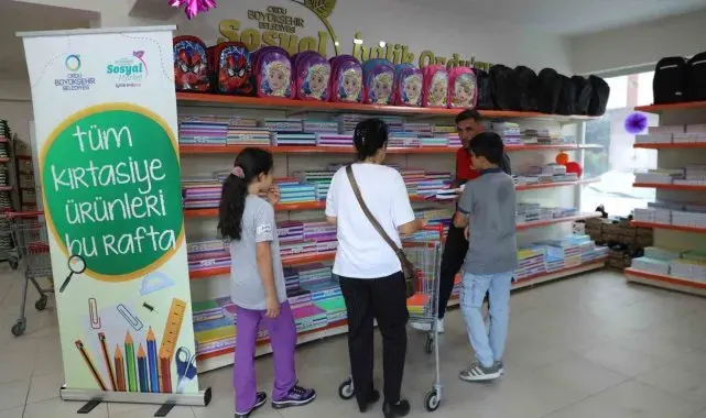 Ordu'da öğrencilere kırtasiye desteği