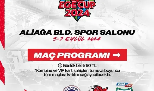 Ege Cup 2024 İzmir'de 5 Eylül'de başlayacak
