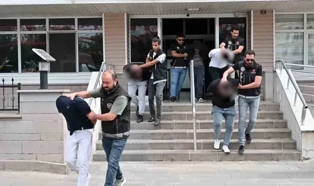 Kırıkkale'de uyuşturucu satıcılarına darbe: 3 şüpheli tutuklandı
