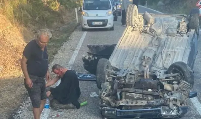 Gönen'de trafik kazası: 1 kişi yaralandı