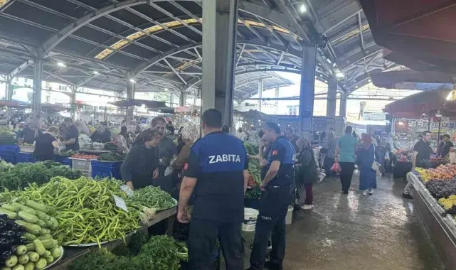 Halk pazarında denetim
