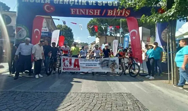 Ula, dev bisiklet organizasyonuna ev sahipliği yaptı