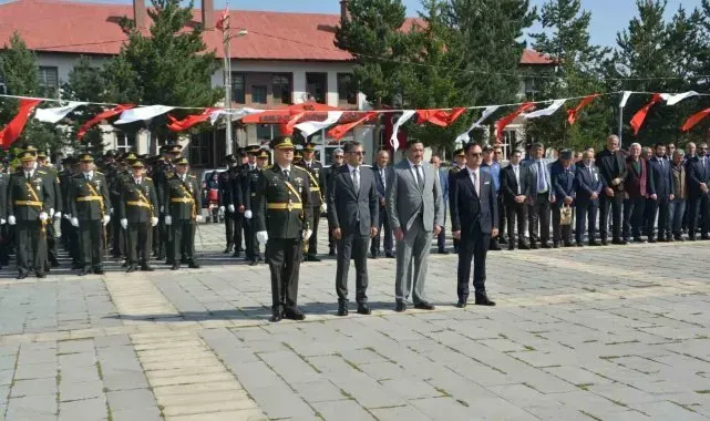 Sarıkamış'ta 30 Ağustos Zafer Bayramı kutlandı