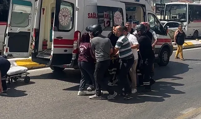 Edirne'de minibüs ile motosiklet çarpıştı: 1 yaralı