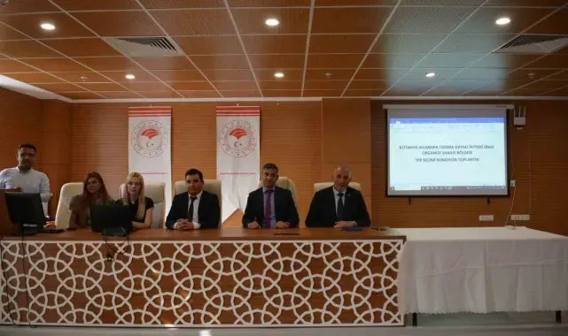 Aslanapa'da kurulacak TDİOSB için yer seçimi toplantısı