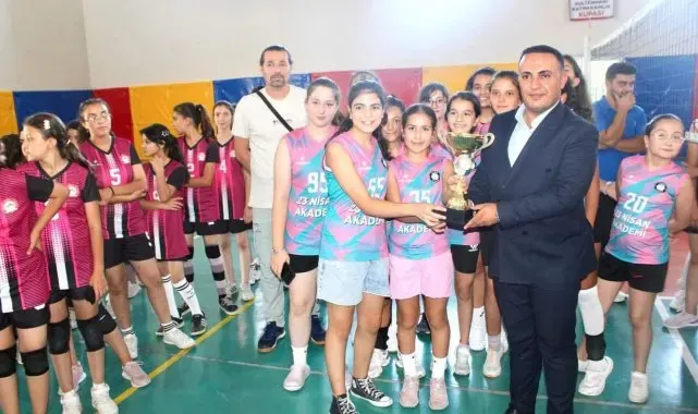 Aksaray'ın Sultanhanı ilçesinde voleybol turnuvası
