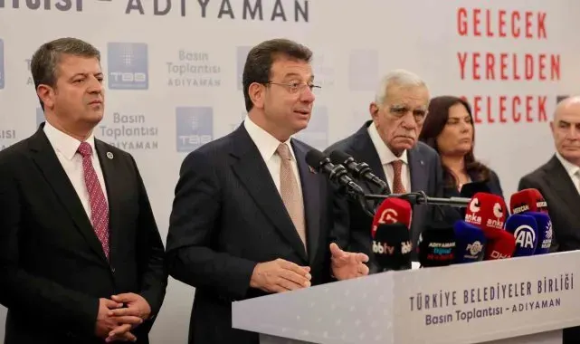 İmamoğlu'ndan depremden etkilenen 11 şehre destek sözü