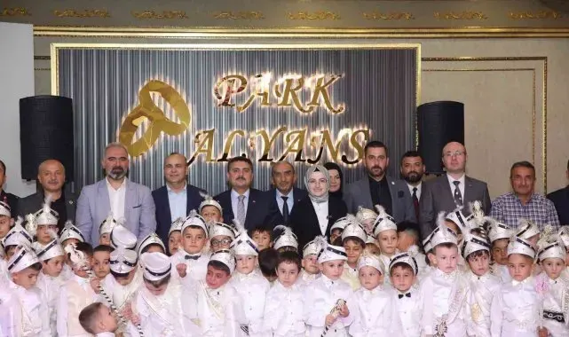 Akyurt'ta 90 çocuğun sünnet düğünü yapıldı