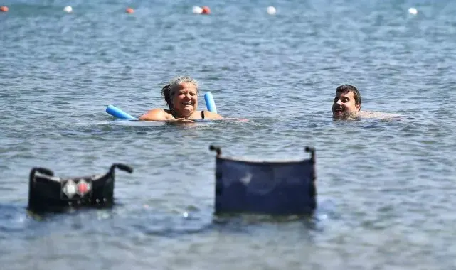 Büyükşehir'den "engelsiz kulaçlar"a destek