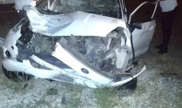 Kırşehir'de otomobil şarampole uçtu: 1 ölü, 1 yaralı
