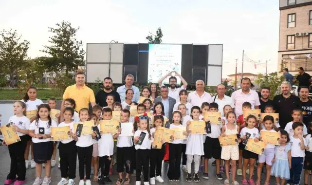 Altıeylül yaz kursları düzenlenen törenle sona erdi