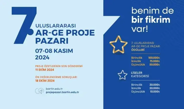 BARÜ 7. Uluslararası Ar-Ge Proje Pazarı başvuruları başladı