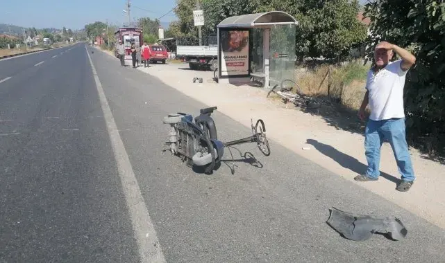Kazada ağır yaralanan yaşlı adam hastanede hayatını kaybetti