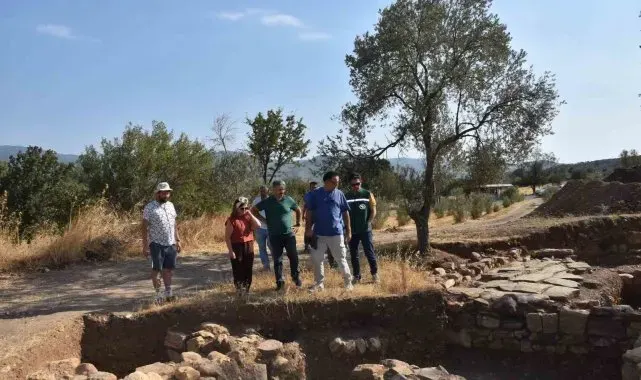 Reşitköy Barajı'ndaki antik kent kurtarma çalışmaları devam ediyor