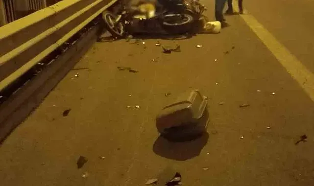 Bolu'da kamyona arkadan çarpan motosikletin sürücüsü hayatını kaybetti