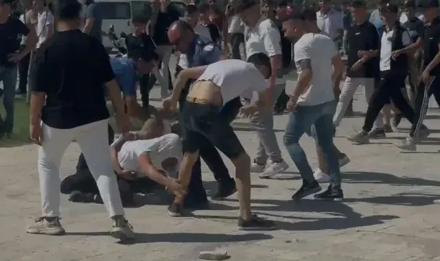 Modifiye fuarında çıkan kavga polisin müdahalesiyle sonlandı