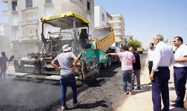 Başkan Hallaç: "Beton asfalt çalışmalarımıza başladık"