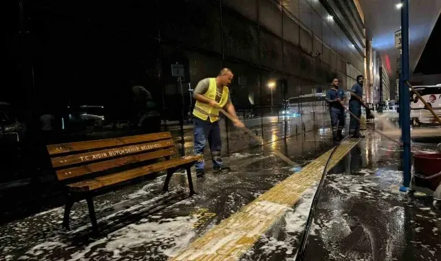 Aydın otogarı 'pırıl pırıl' oldu