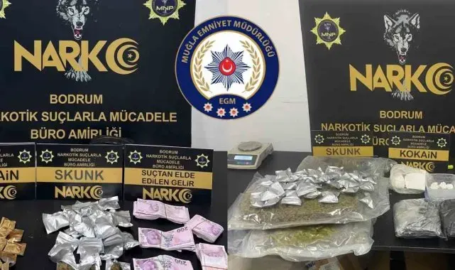 Muğla'da uyuşturucu operasyonu: 5 şüpheli gözaltına alındı