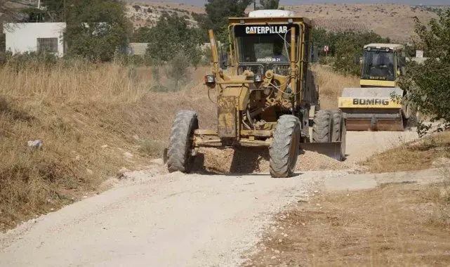Şehitkamil'de kırsal mahalleler arazi yollarına kavuşuyor