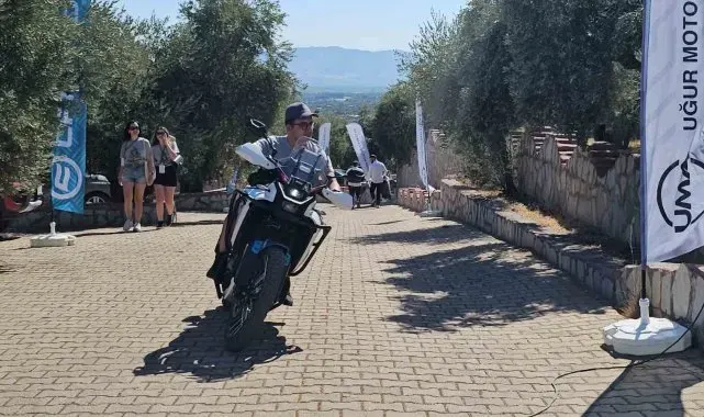 CFMOTO 450cc modellerini Sultanhisar'da tanıttı