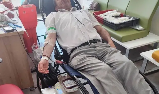 Hisarcık'ta kan bağışı kampanyası